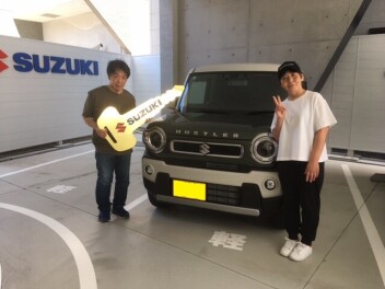 ハスラー　ご納車おめでとうございます